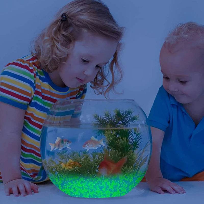 Glow in the Dark Pebbles – Luminous Stones for Garden, Path, Lawn & Aquarium Decor