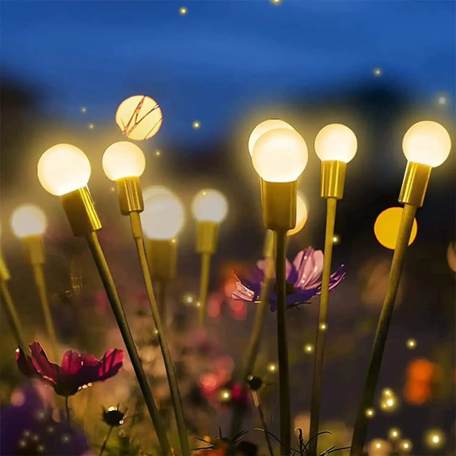 Outdoor Solar Garden Lights with LED for Lawn & Garden